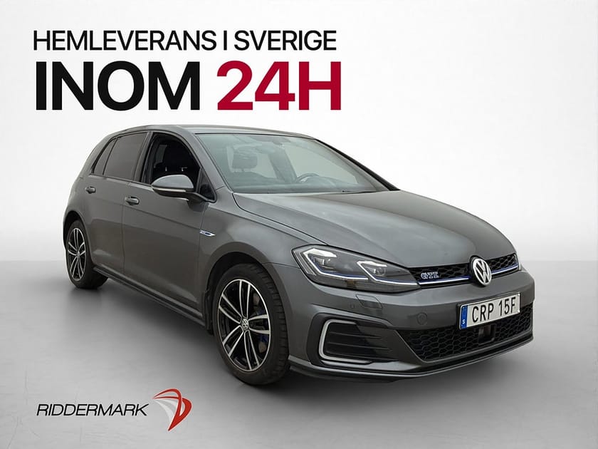 Bild 1 av Volkswagen Golf GTE 204hk Cockpit Värmare CarPlay Sensorer