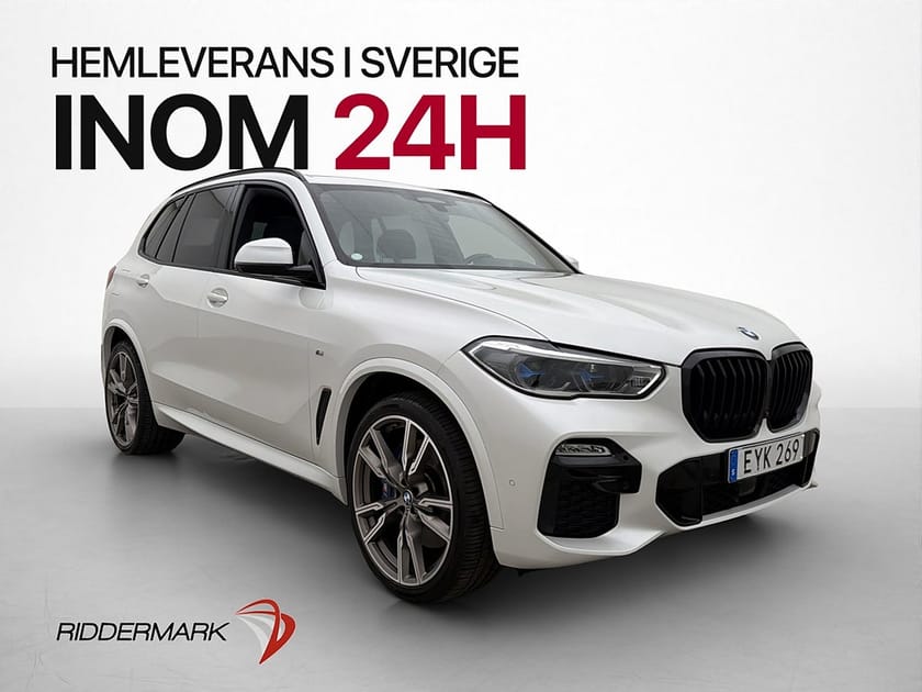 Bild 1 av BMW X5 xDrive45e iPerformance M Sport Luftfjädring Night-V Laser H/K Pano