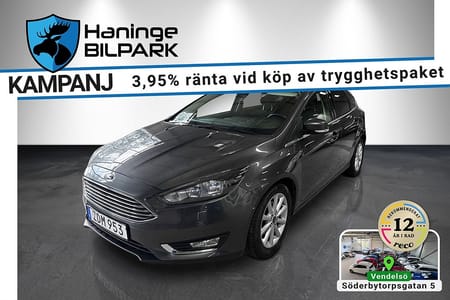 Ford Focus 1.0 125hk Aut Nav B-kamera Titanium/SUPERDEAL 3,95%