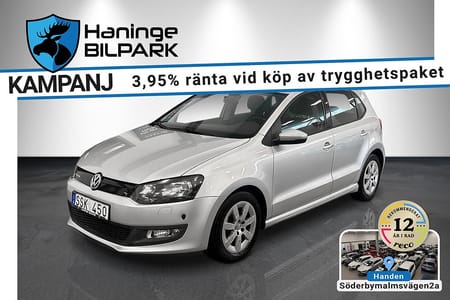Volkswagen Polo 5-dörrar 1.2 TDI DPF AC Bluetooth/SUPERDEAL 3,95%