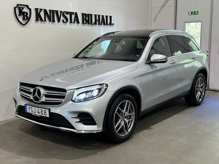 Mercedes-Benz GLC 220 d 4MATIC 9G-Tronic AMG Sky 1Ägare Pano Drag 170hk