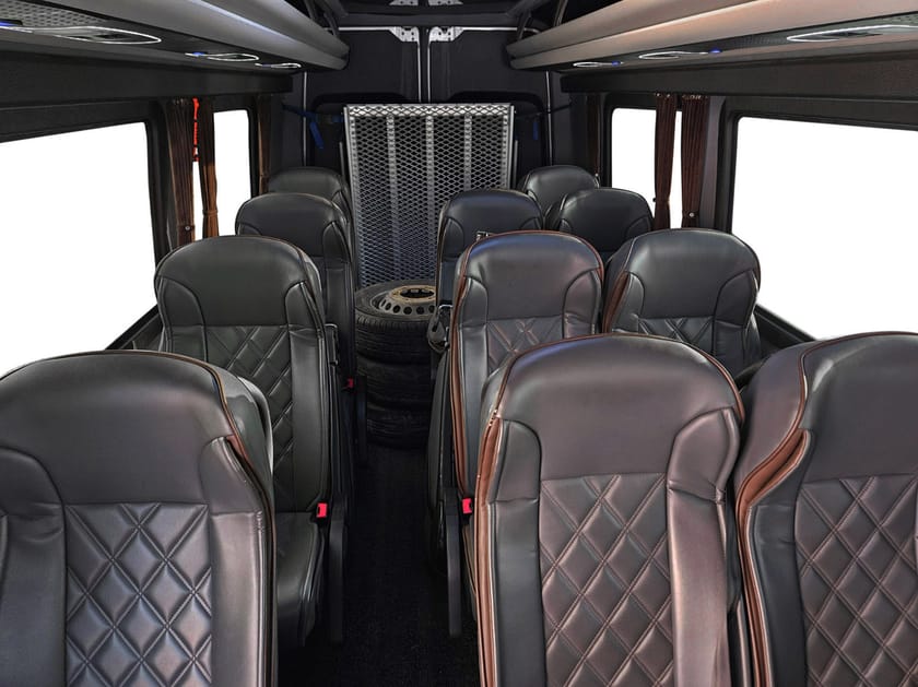 Bilde 2 av Businvest Sprinter 519 CDI Panel Van Mercedes-Benz 17 seter minibuss V6