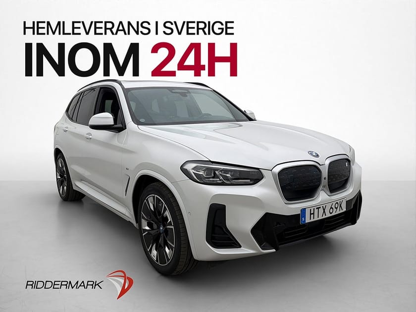 Bild 4 av BMW iX3 286hk M Sport Pano H/K Head Up Drag 360° Skinn Navi