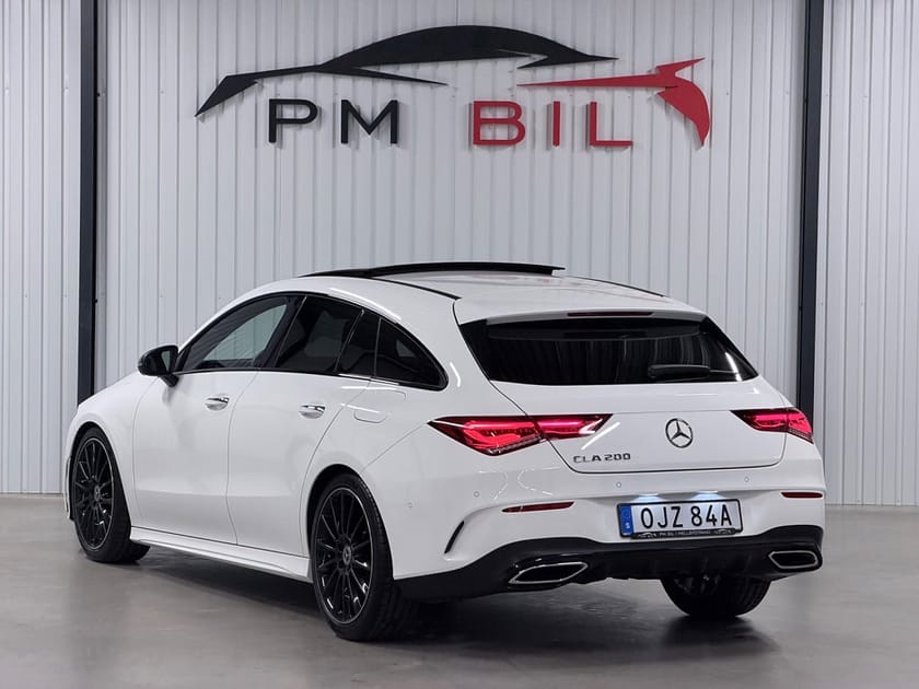 Bild 4 av Mercedes-Benz CLA 200 Shooting Brake AMG Line Panorama Drag Keyless 360°