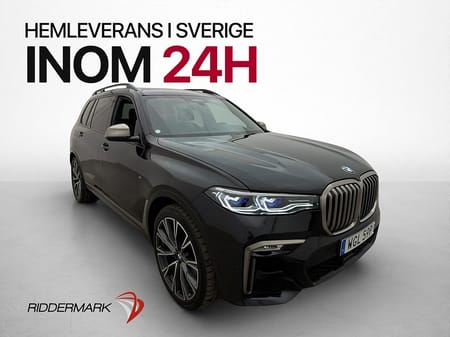 BMW X7 M50i xDrive 7-sits Sky Lounge B&W Luftfj 360° Laser