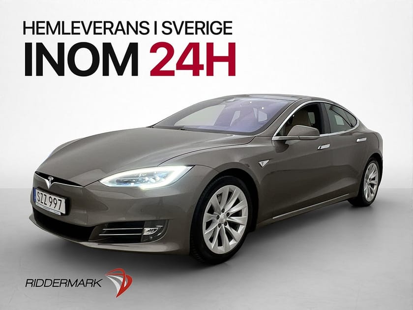 Bild 4 av Tesla Model S 90D 423hk Autopilot Pano Kamera Skinn