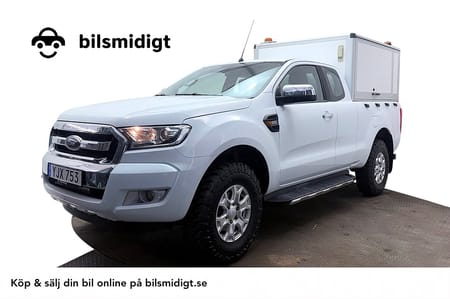 Ford Ranger SuperCab 2.2 TDCi 4x4 Aut Drag Kamera Värmare 160hk