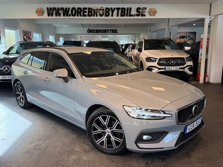 Volvo V60 B4 Mildhybrid Core Drag Värmare Gps Skinn Moms 197hk