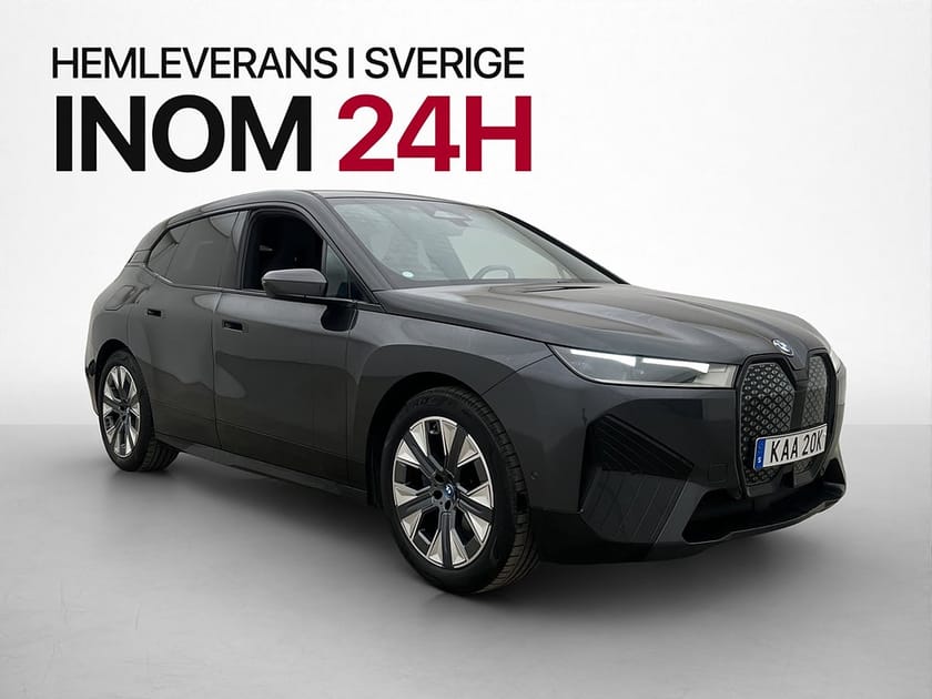 Bild 3 av BMW iX xDrive40 326hk Sport H/K Head Up Drag Kamera Skinn