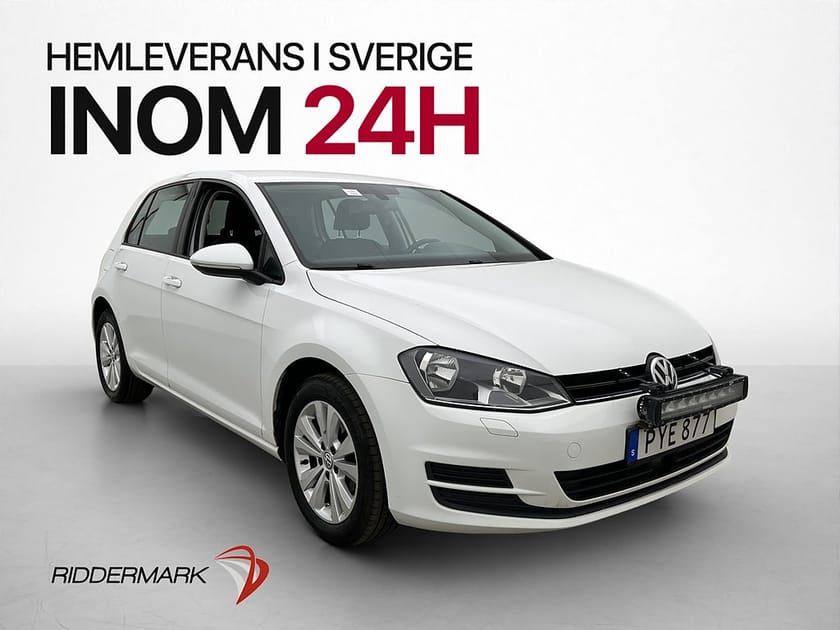 Bild 1 av Volkswagen Golf 1.2 TSI 110hk Drag Kamera CarPlay Adaptiv