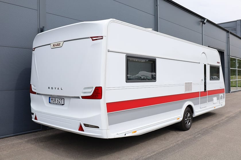 Bild 3 av Kabe Trailer Royal 630 GLE KS B2 *Långbäddar* uttagen 2022