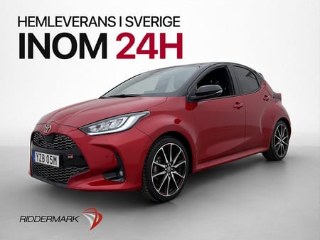 Toyota Yaris Hybrid 130 GR Sport Kamera Värmare JBL HUD P-sens