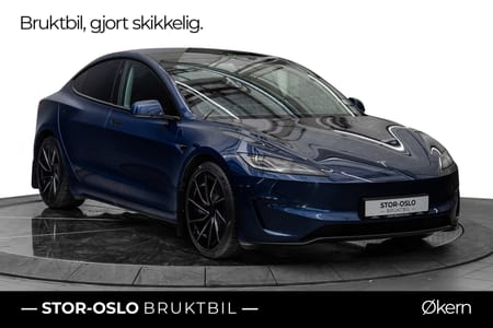 Tesla Model 3 Performance AWD 571WLTP 627HK Pilot Pano Kjøling-sete