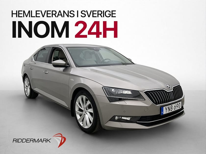 Bild 1 av Škoda Superb Skoda 2.0 TDI 4x4 L&K D-Värm Drag Skinn Canton Navi