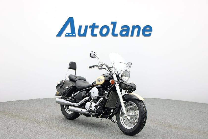 Bild 1 av Kawasaki Vulcan 800 *Nyservad, Sidoväskor, Sissybar