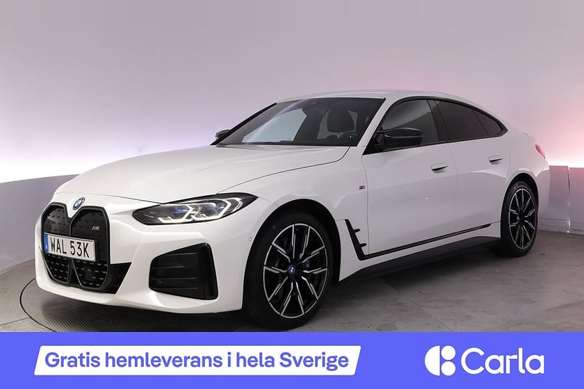Bild 1 av BMW i4 M50 xDrive Gran Coupé M Sport Charged H/K BLIS 360