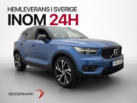 Volvo XC40 Recharge T5 262hk R-Design Pano H/K 360° Dragkrok