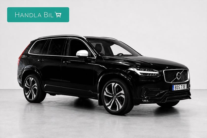 Bild 4 av Volvo XC90 7-sits D5 AWD R-Design Pano B&W HUD 360° Drag