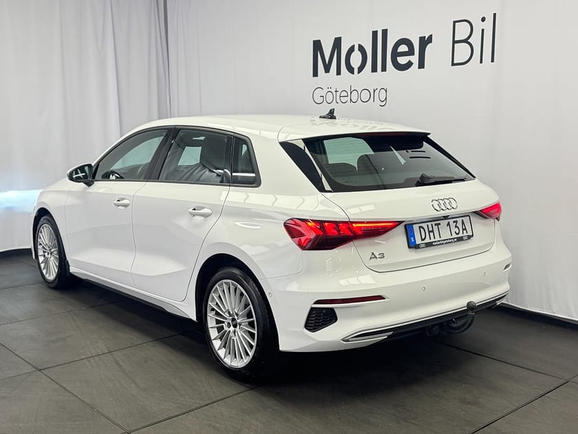 Bild 4 av Audi A3 Sportback 35 TFSI Proline Adv Drag/Dödvink/Evo Pakt/