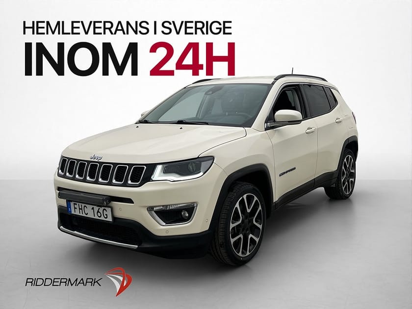 Bild 3 av Jeep Compass 4xe Limited LED-Ramp Kamera Navi Halvskinn