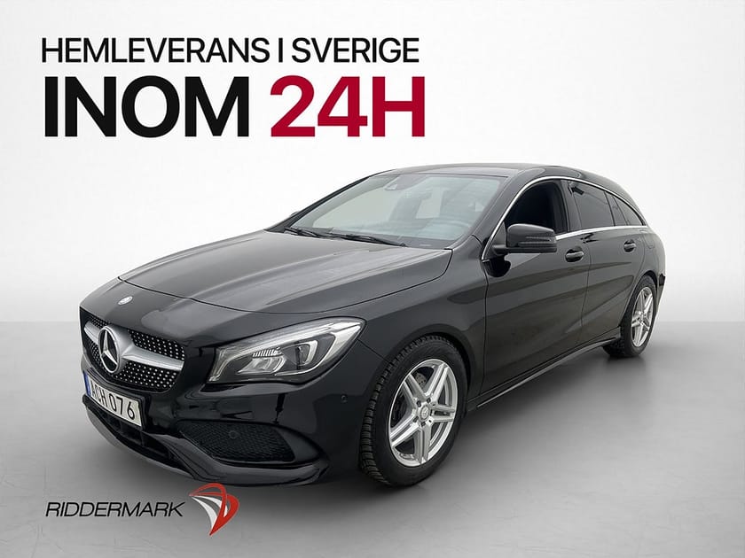 Bild 1 av Mercedes-Benz CLA 220 d Shooting Brake 177hk AMG M/K-Värmare Kamera Skinn