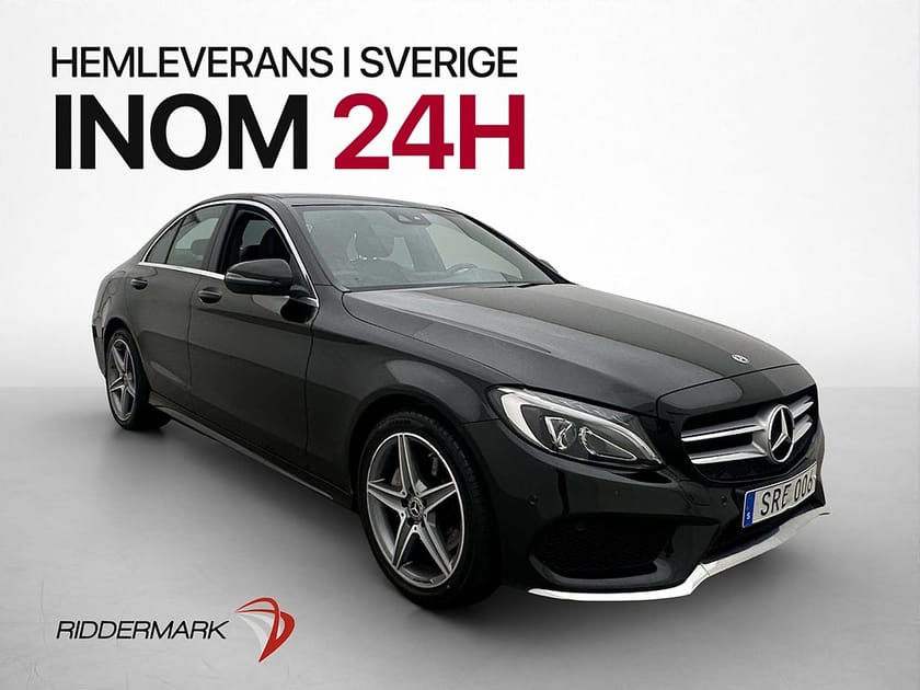 Bild 3 av Mercedes-Benz C 220 d 4MATIC C220 AMG Line Panorama Skinn