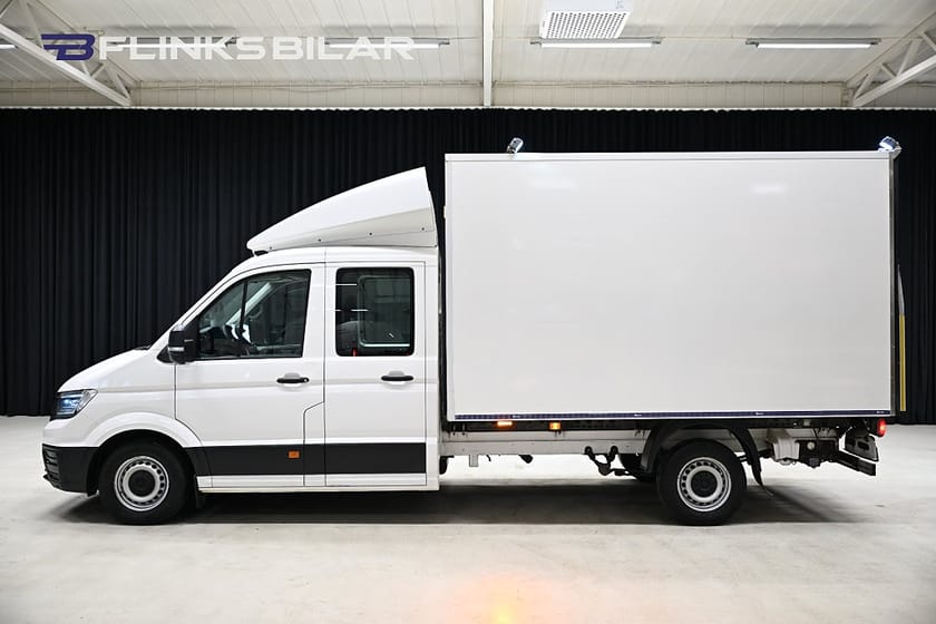 Bild 1 av Volkswagen Crafter Chassi Double Cab 177HK Automat|Dubbelhytt|Volymskåp|BGLyft|Kambytt|Moms
