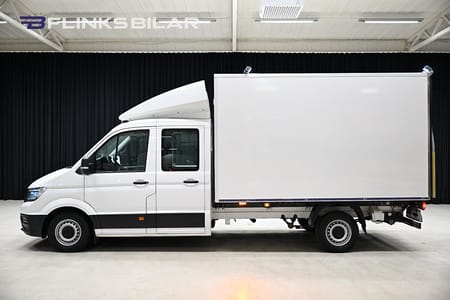Volkswagen Crafter Chassi Double Cab 177HK Automat|Dubbelhytt|Volymskåp|BGLyft|Kambytt|Moms