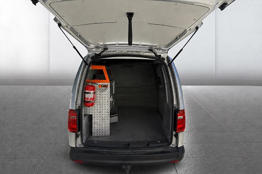 Bild 5 av Volkswagen Caddy Van 1.4 TGI Aut CNG Drag Inredd Kamera 110hk