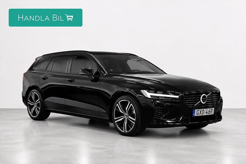 Bild 4 av Volvo V60 Recharge T6 350hk AWD VOC R-design Drag B-kam AdaptivF Rattv Navi