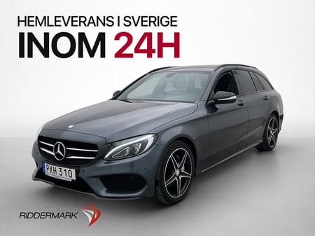 Mercedes-Benz C 220 T d BlueTEC C220 AMG Night Package Skinn Drag 170hk