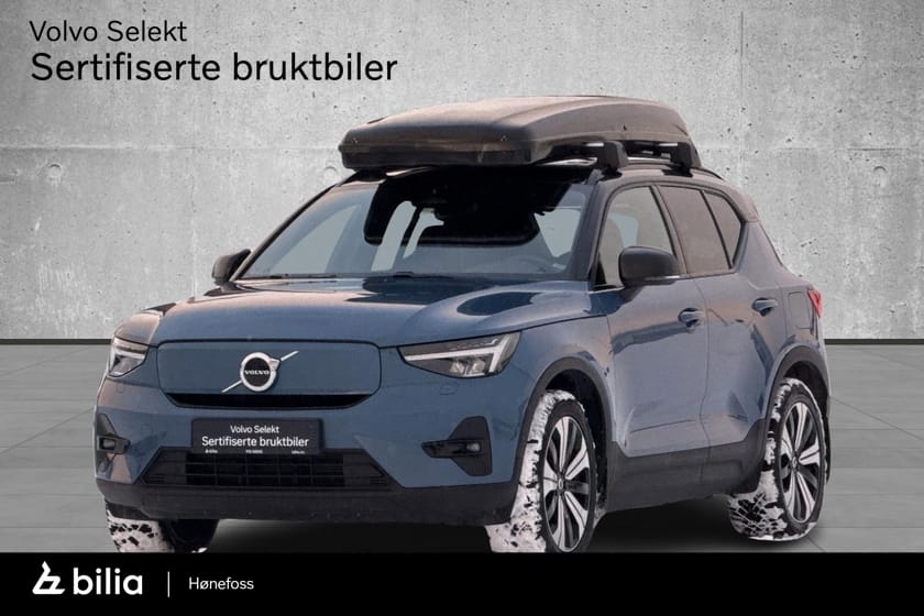 Bilde 2 av Volvo XC40 Recharge Twin motor Plus Skiboks, 20", Varmepumpe++