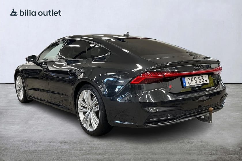 Bild 4 av Audi A7 Sportback 55 TFSI e quattro 367hk S-Line Drag Navi