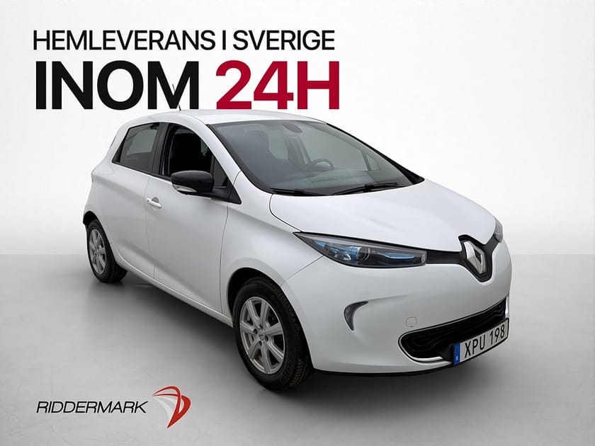Bild 1 av Renault ZOE R90 41 kWh Friköpt Batteri Kamera Navigation