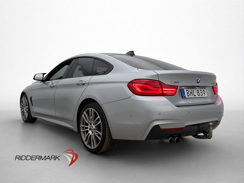 Bild 5 av BMW 430i xDrive Gran Coupé 430 M Sport Dragkrok Kamera Skinn Cockpit