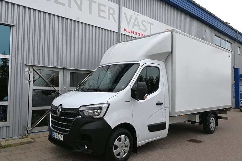 Bild 1 av Renault Master Chassi Cab 3.5 T 2.3 dCi Volymskåp Navigation Bakgavel