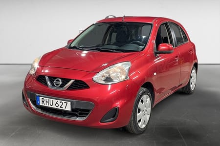 Nissan Micra 1.2 80 HK 448KR/ÅR 0.43L/MIL BLUETOOTH 5500MIL 15"