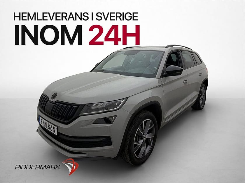 Bild 3 av Škoda Kodiaq 7-Seater Skoda 2.0 TSI 4x4 Sportline 7-Sits Cockpit P-Värmare