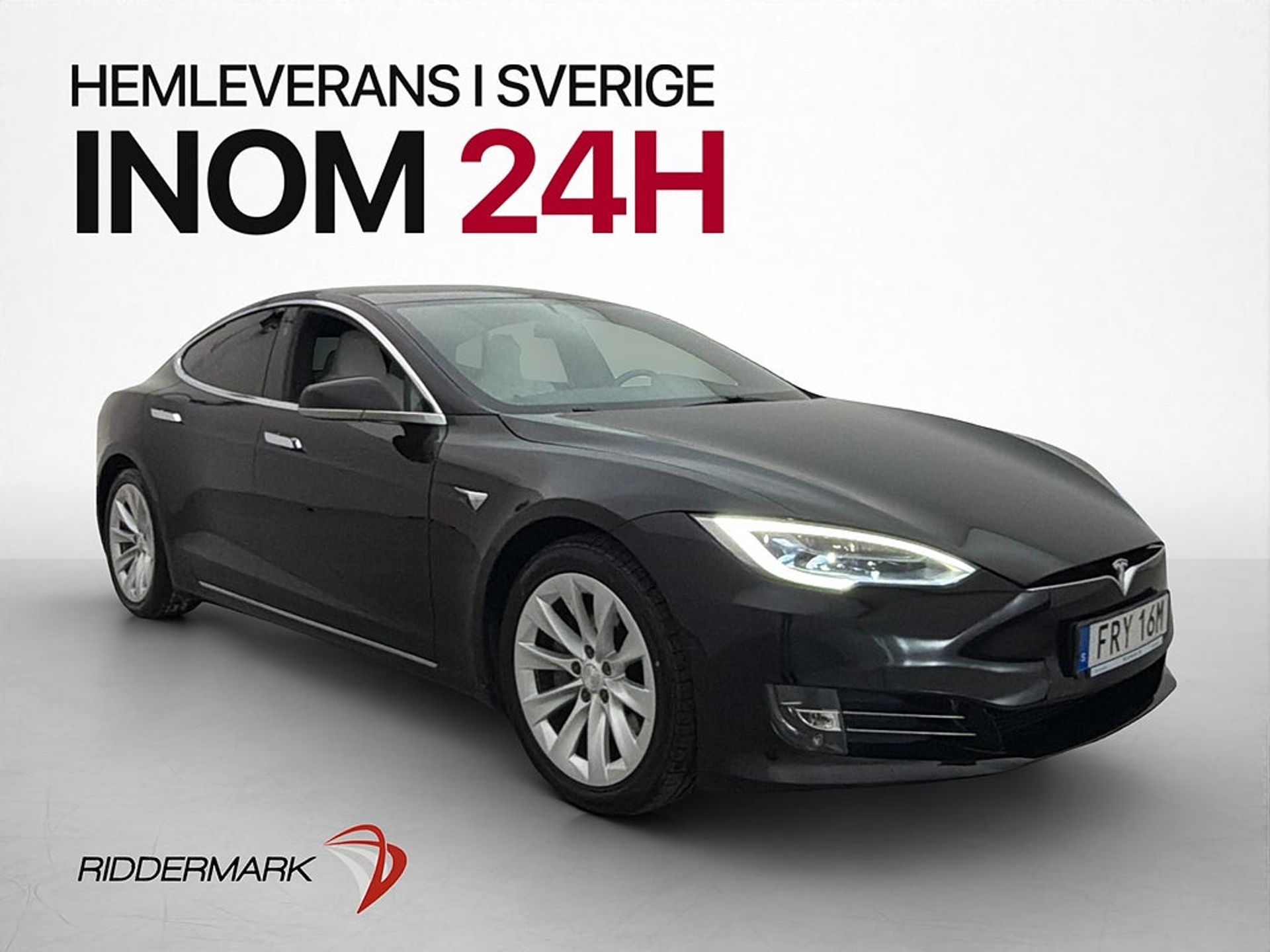 Tesla Model S 100D AWD 525hk MOMS Pano 2019, bild 4/10