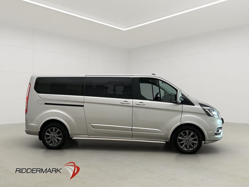 Bild 2 av Ford Tourneo Custom 320 Lång 185hk Värm Drag Skinn B-Kam CARPLAY