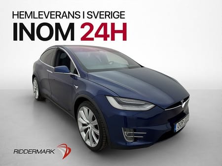 Tesla Model X Long Range AWD 423hk Pano Drag Navi Skinn