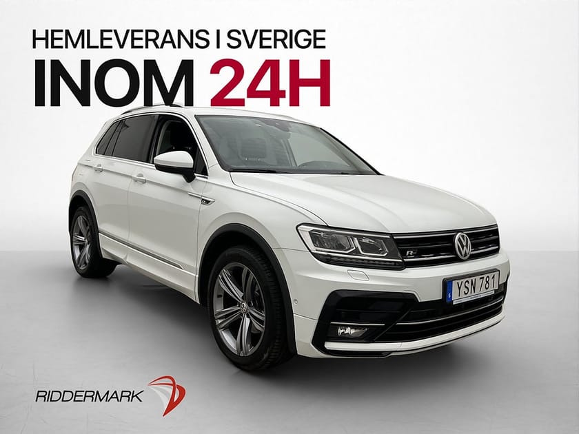 Bild 1 av Volkswagen Tiguan TDI 150hk 4M R-Line Värmare Kamera Drag
