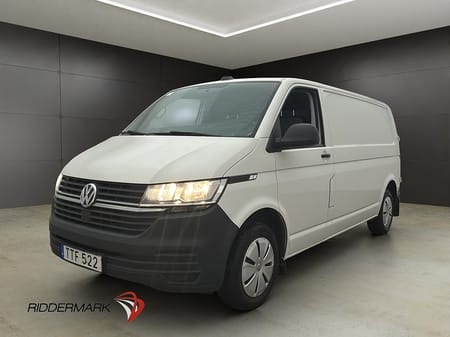 Volkswagen Transporter L2 Värmare Drag B-Kamera CARPLAY Moms