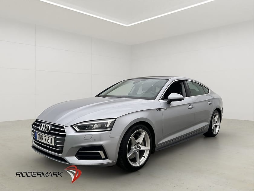 Bild 3 av Audi A5 Sportback 45 TFSI quattro SB Q 245hk Pano Drag Halvskinn