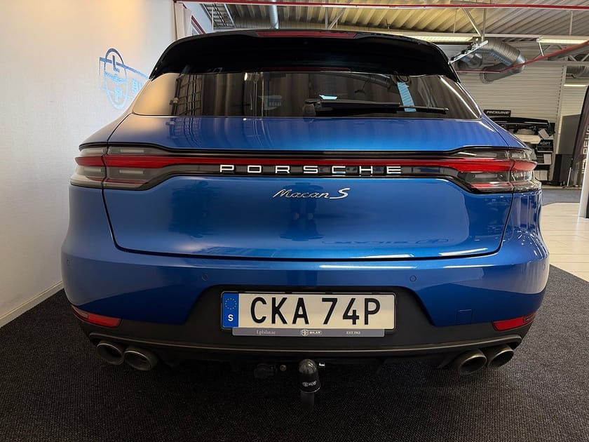 Bild 4 av Porsche Macan S 354hk/ 2 ägare/ Drag/ Chrono/ Minne/ Värmare/ Nyservad