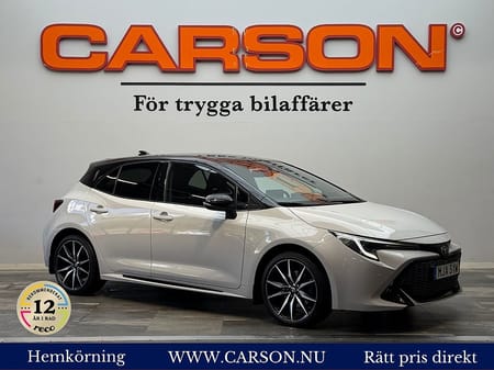 Toyota Corolla Hybrid 2.0 e-CVT GR Sport 196hk 5dr Head Up Euro 6