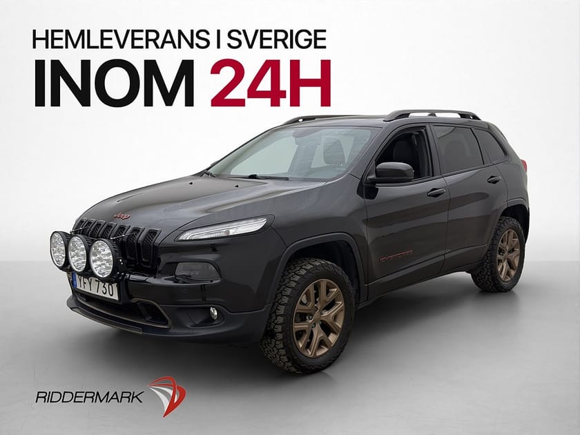 Bild 1 av Jeep Cherokee 2.2 CRD AWD 200hk Pano B-Kamera Skinn Navi