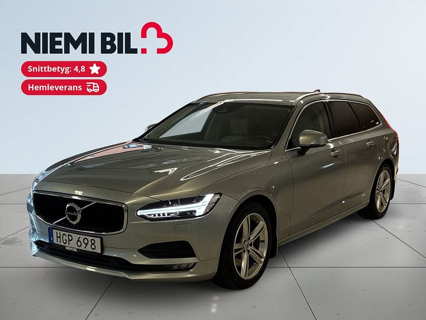 Bild 1 av Volvo V90 T4 Momentum Bränslevärmare Backkamera Navi Rattvärme
