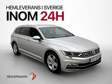 Volkswagen Passat Sportscombi 2.0 TDI 190hk 4M R-Line Skinn Värmare Drag
