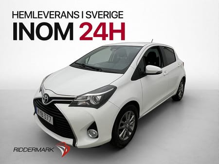 Toyota Yaris 1.33 VVT-i 99hk Active Värmare Kamera Farthåll